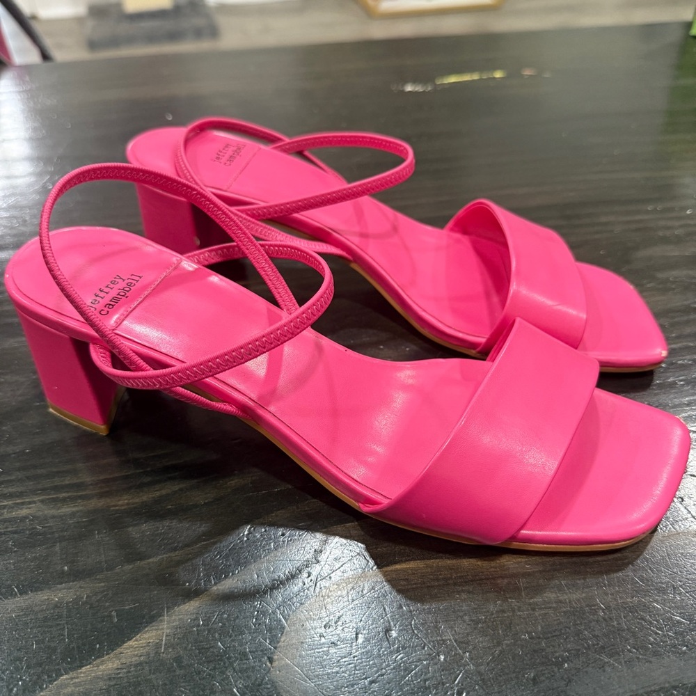 Jeffrey Campbell Adapt Heels Pink Size 9.5